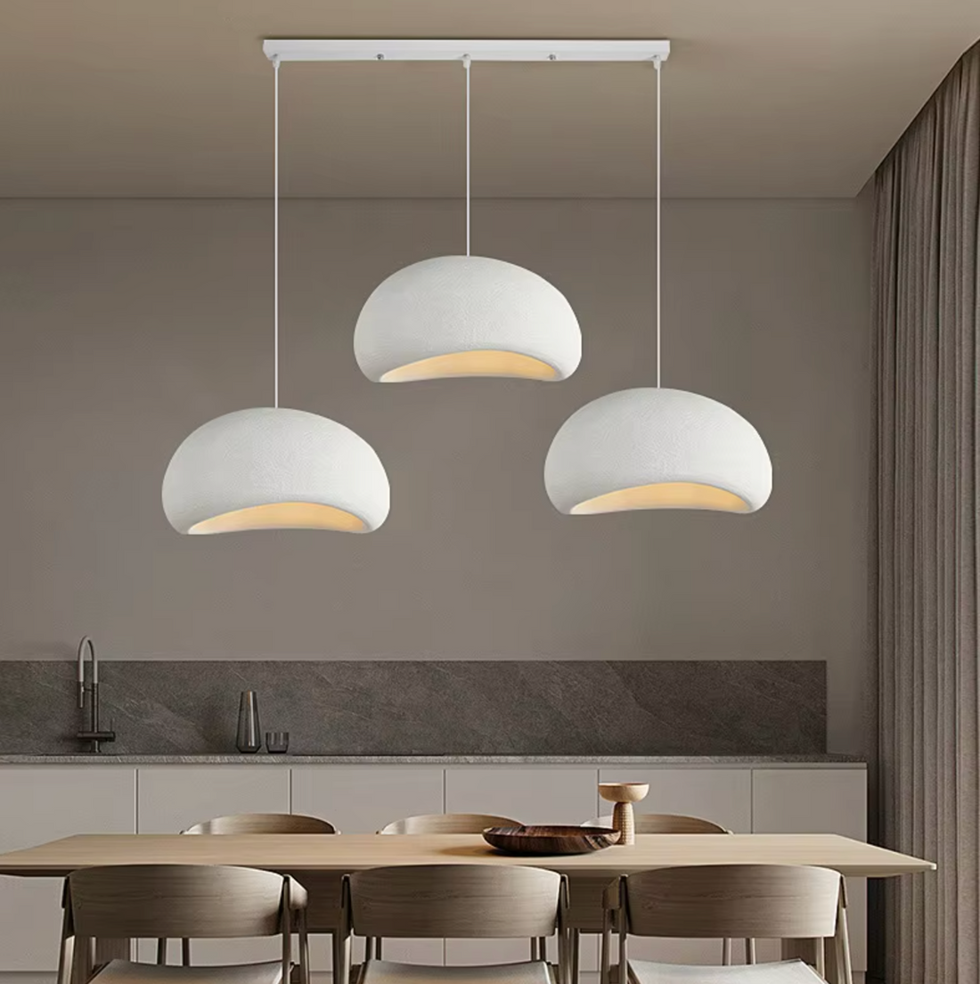 Wabi-Sabi Lighting Trends: Embrace Natural Imperfection with Pendant Lamps - Homio Decor