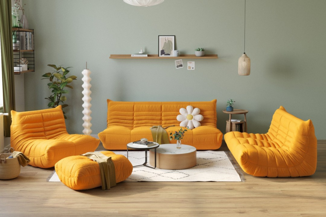 Our Insta-Ready Togo Sofa is the Go-to Sofa of the Moment - Homio Decor
