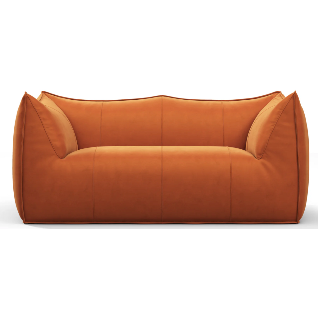 Homio Decor Apricot Velvet Bambino Sofa - Fabric