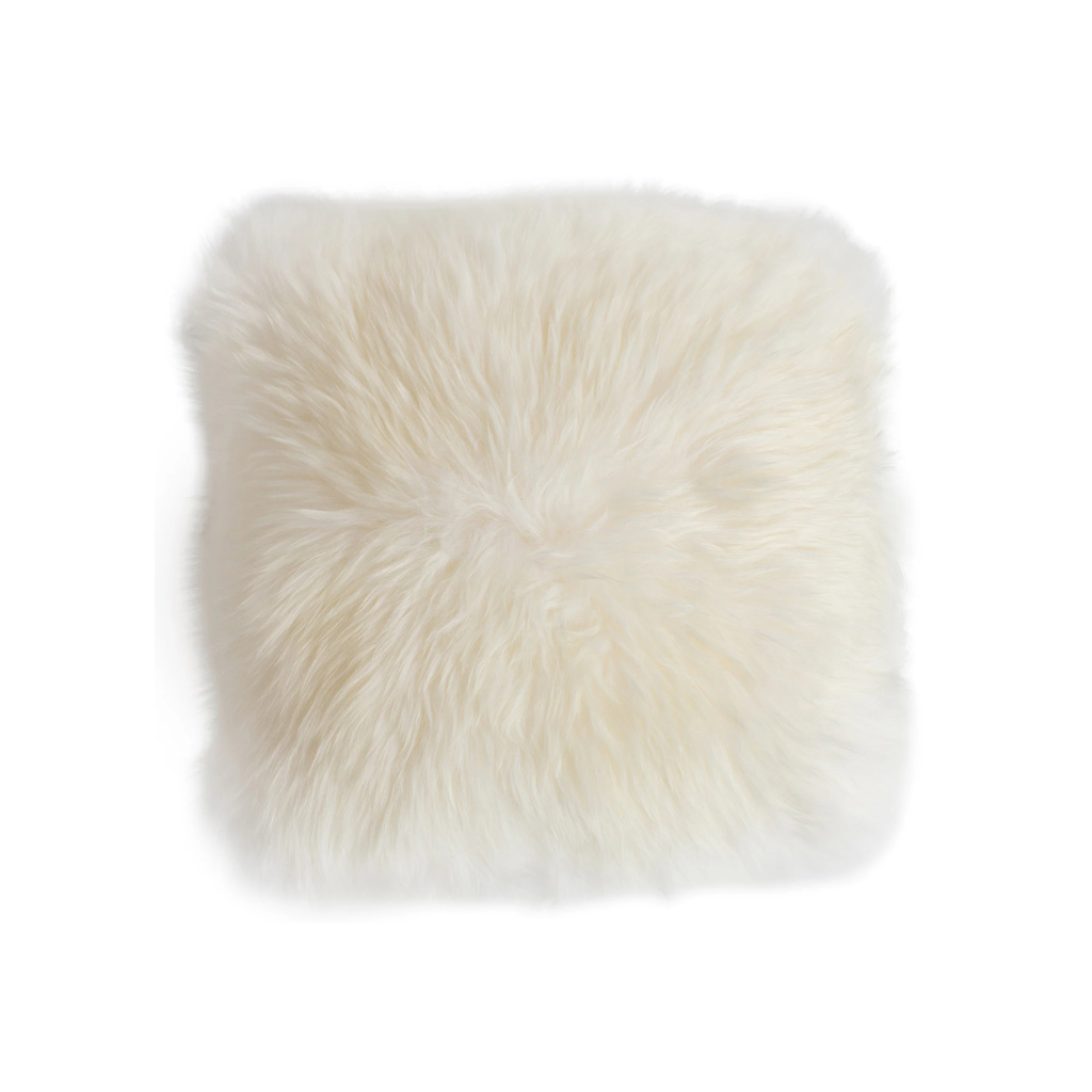 Homio Decor Australian Sheepskin Pillowcase - Ivory