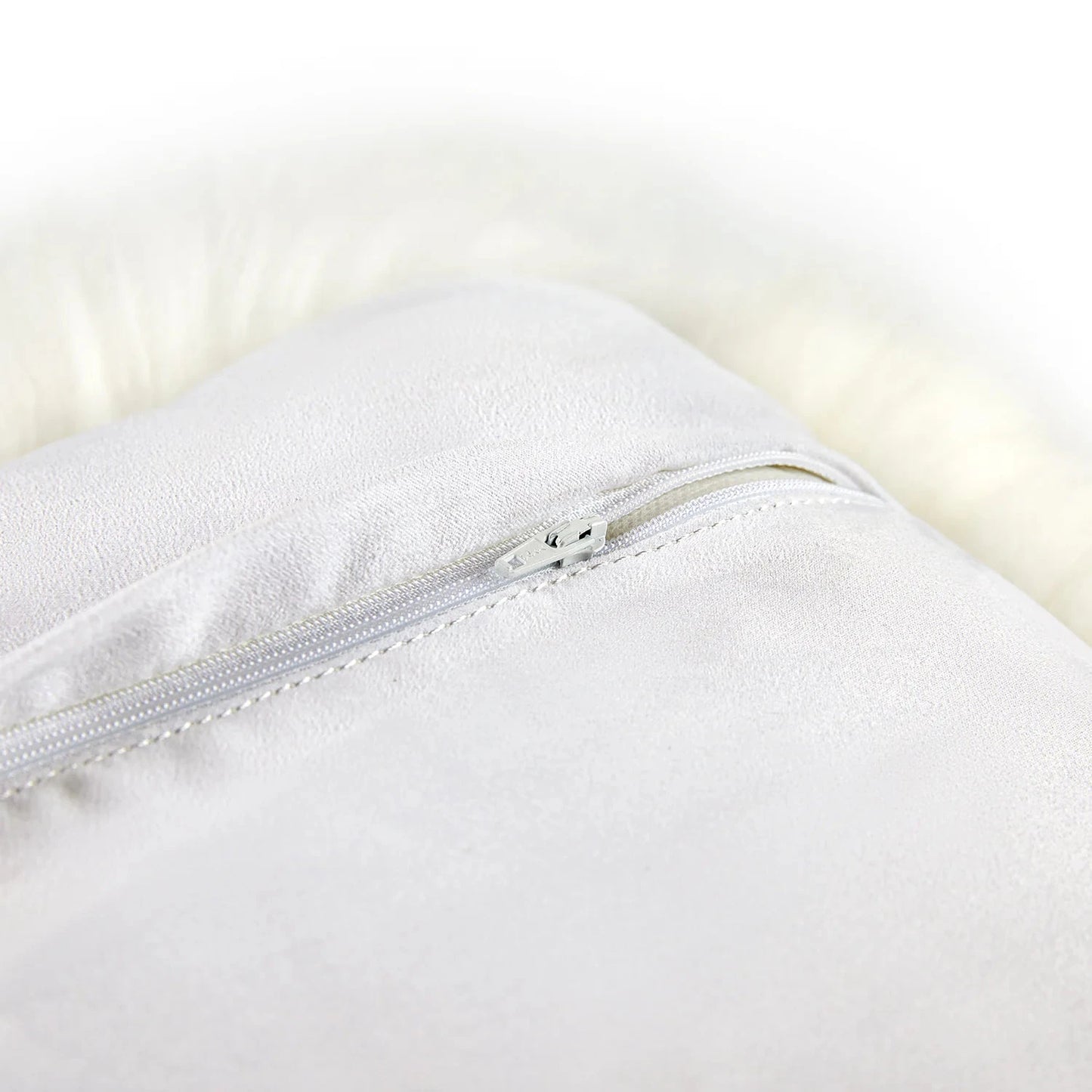 Homio Decor Australian Sheepskin Pillowcase - Ivory