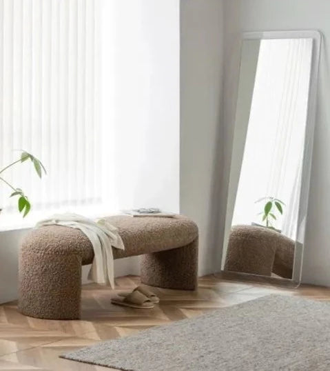 Designer Lambswool Bench - Homio Decor