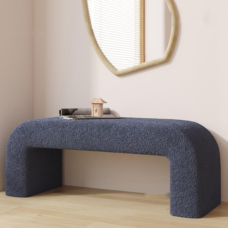Japandi Style Teddy Bench - Homio Decor