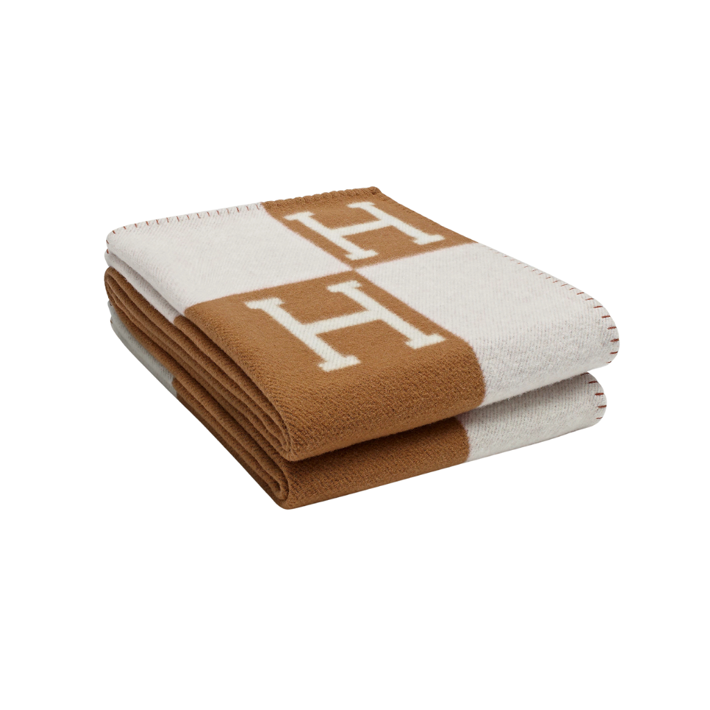 Homio Decor Bedroom Linéa/Camel Cashmere Throw Blanket