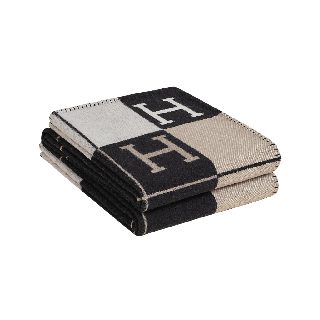 Homio Decor Bedroom Maison/Black Cashmere Throw Blanket