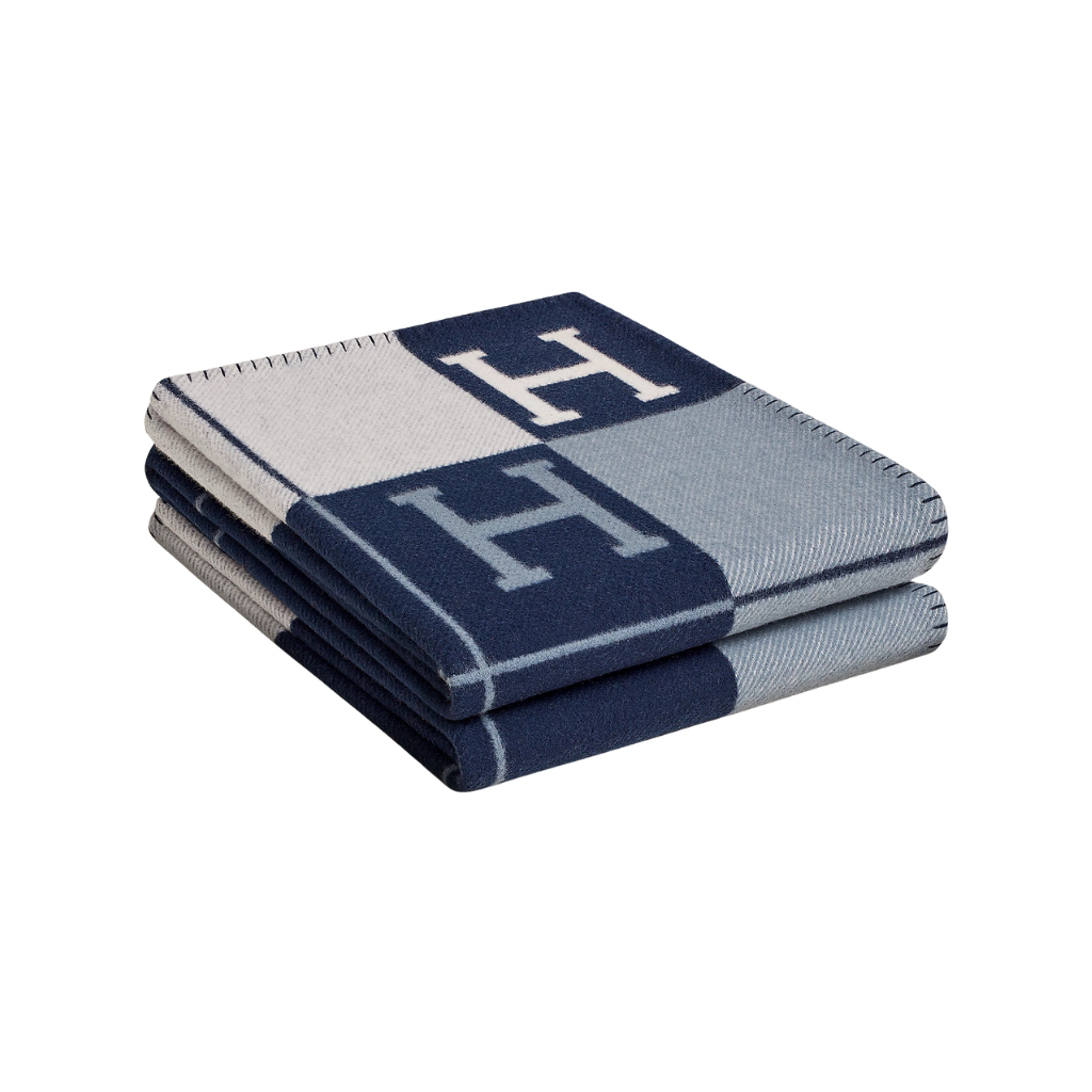 Homio Decor Bedroom Maison/Navy Cashmere Throw Blanket