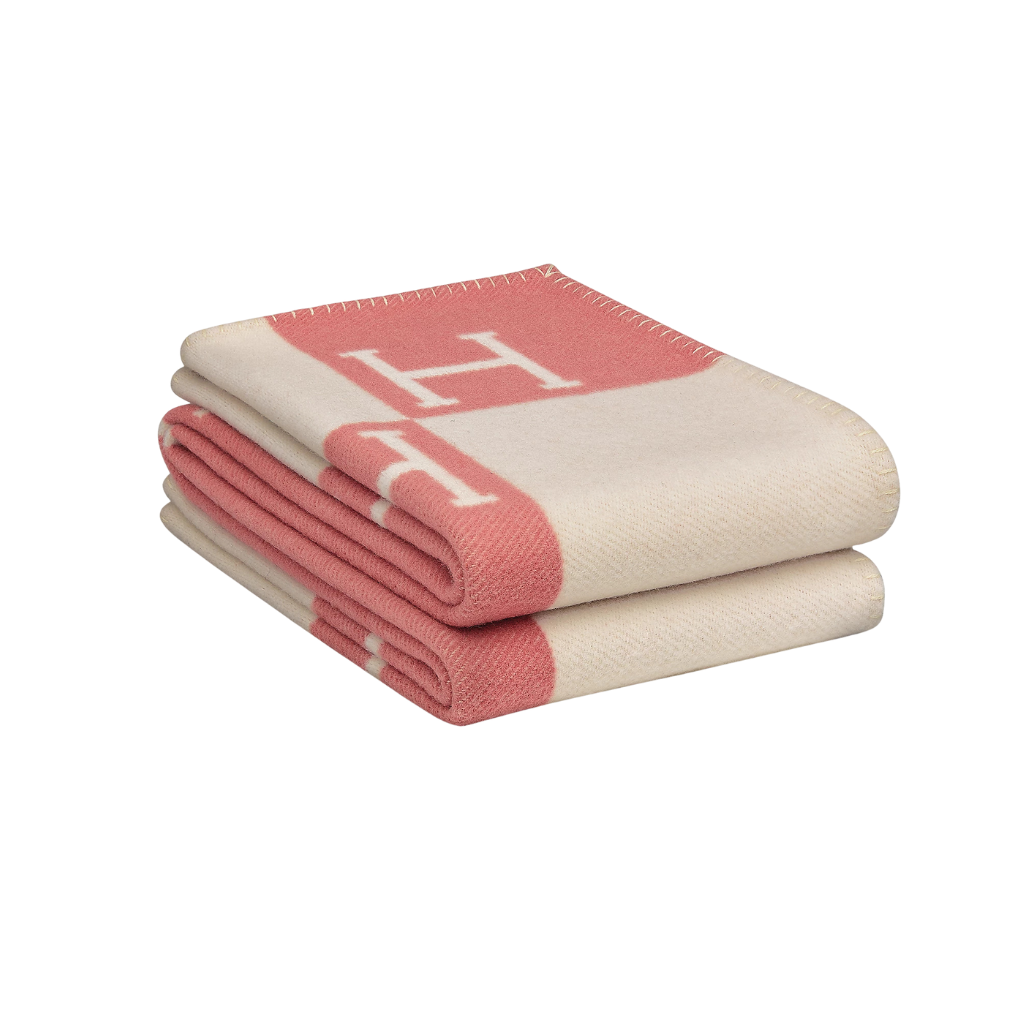 Homio Decor Bedroom Petit/Pink Cashmere Throw Blanket