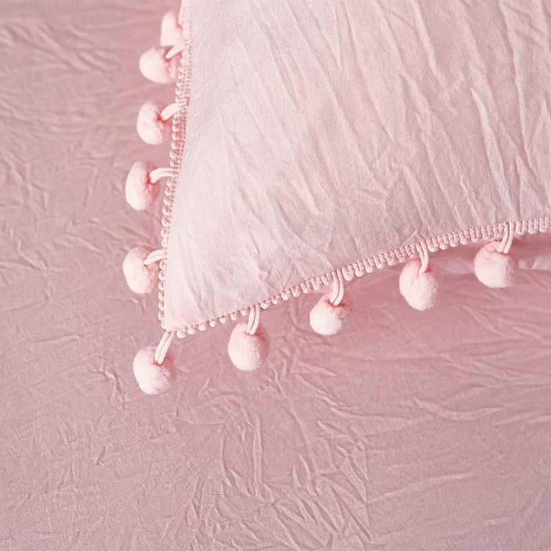 Solid Color Quilt Bedding Set - Homio Decor