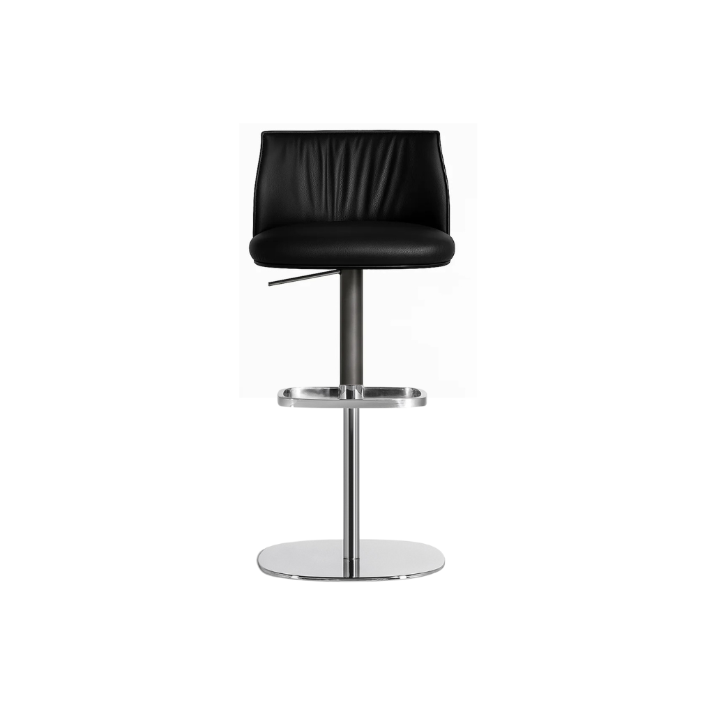 Homio Decor Black Avanti Bar Stool
