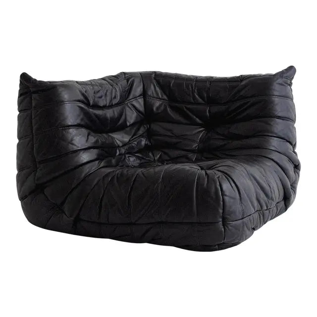 Togo Fireside Leather Chair (Corner Module) - Homio Decor