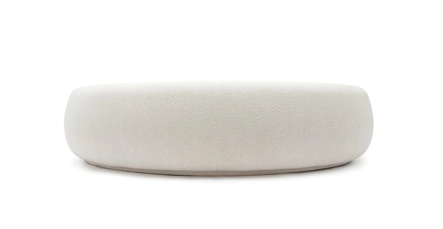 Homio Decor Boucle Curved Sofa