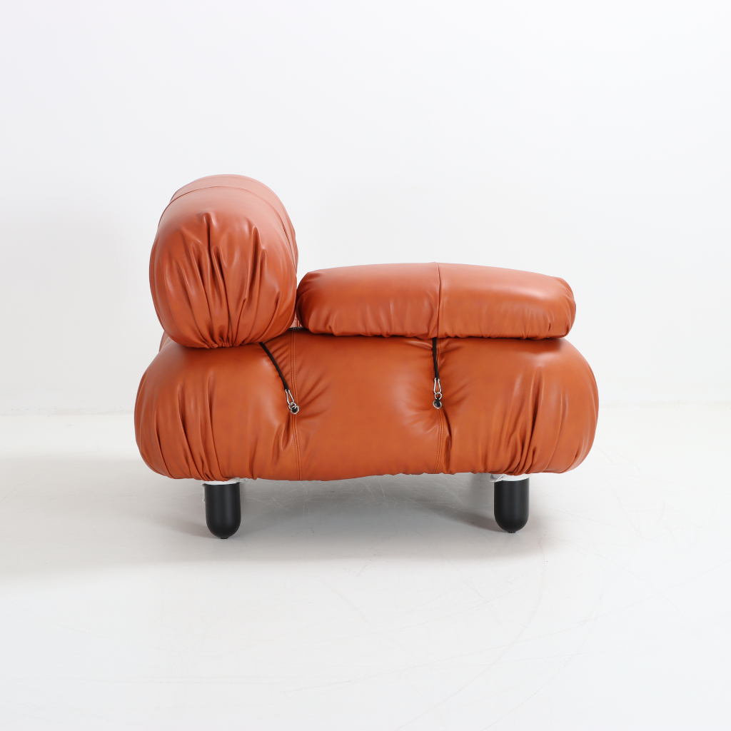 Homio Decor Camaleonda Leather Sofa - Cognac