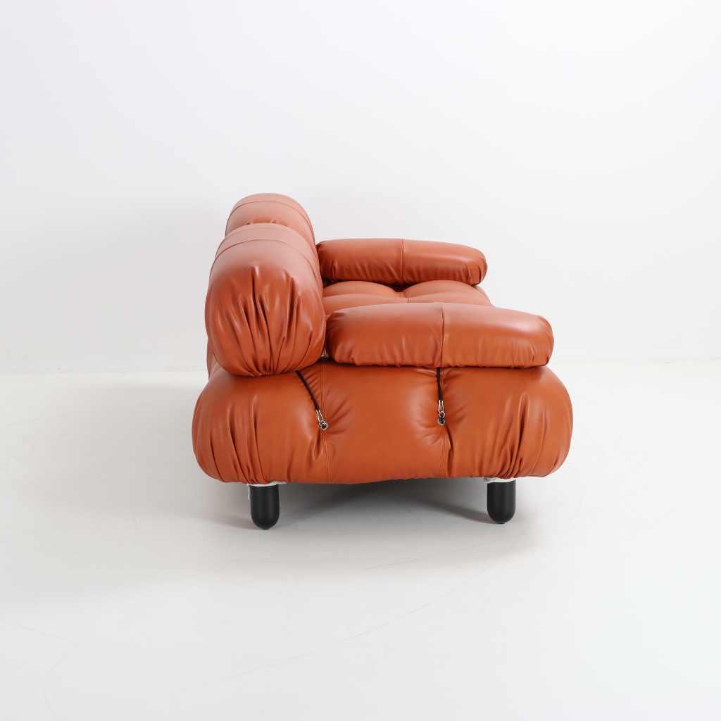 Homio Decor Camaleonda Leather Sofa - Cognac