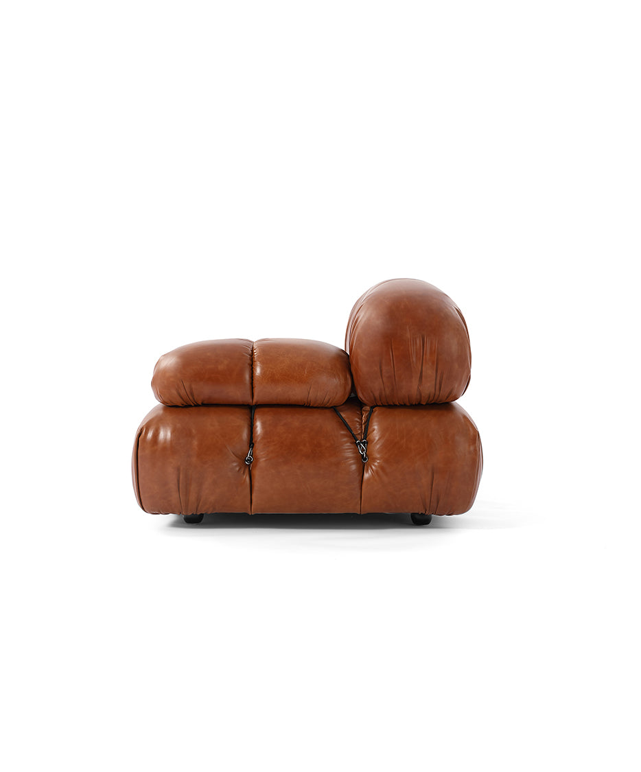 Camaleonda Leather Sofa (Set of 3) - Homio Decor