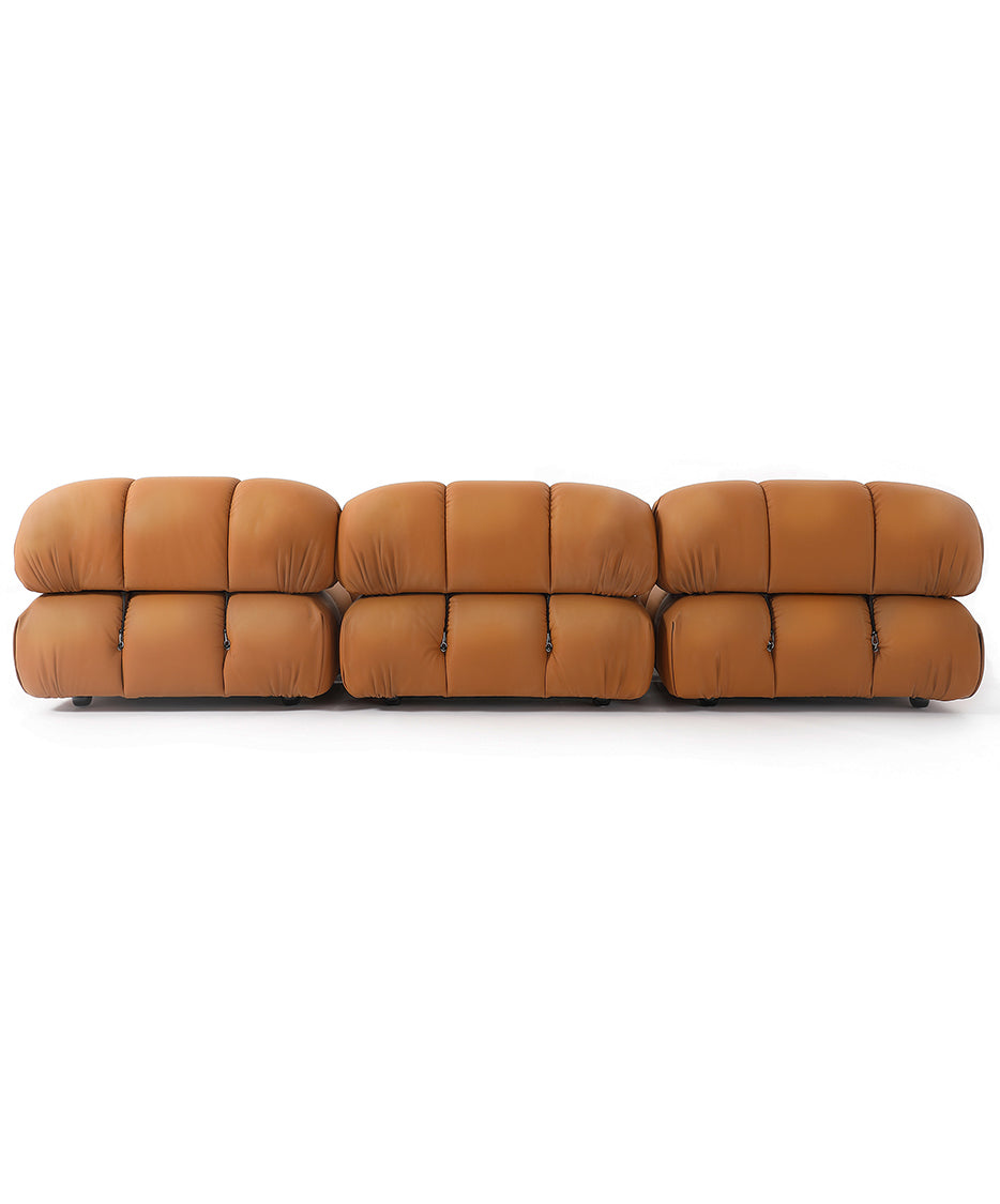 Camaleonda Leather Sofa (Set of 3) - Homio Decor