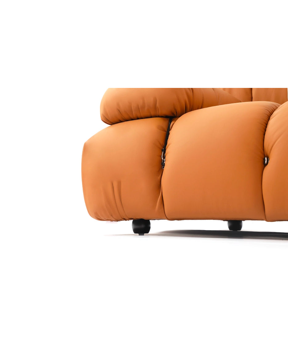 Camaleonda Leather Sofa (Set of 3) - Homio Decor