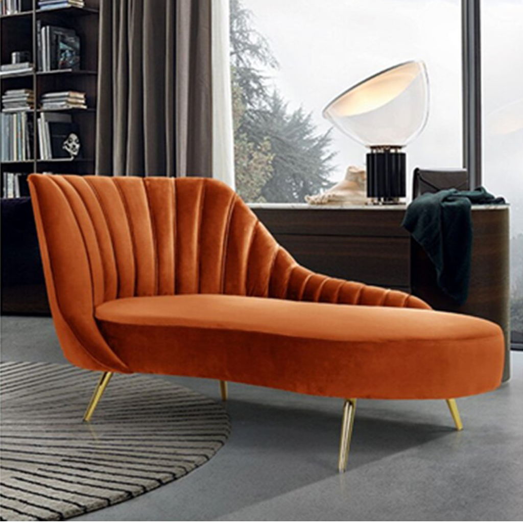 Contemporary Velvet Sofa Bed - Homio Decor