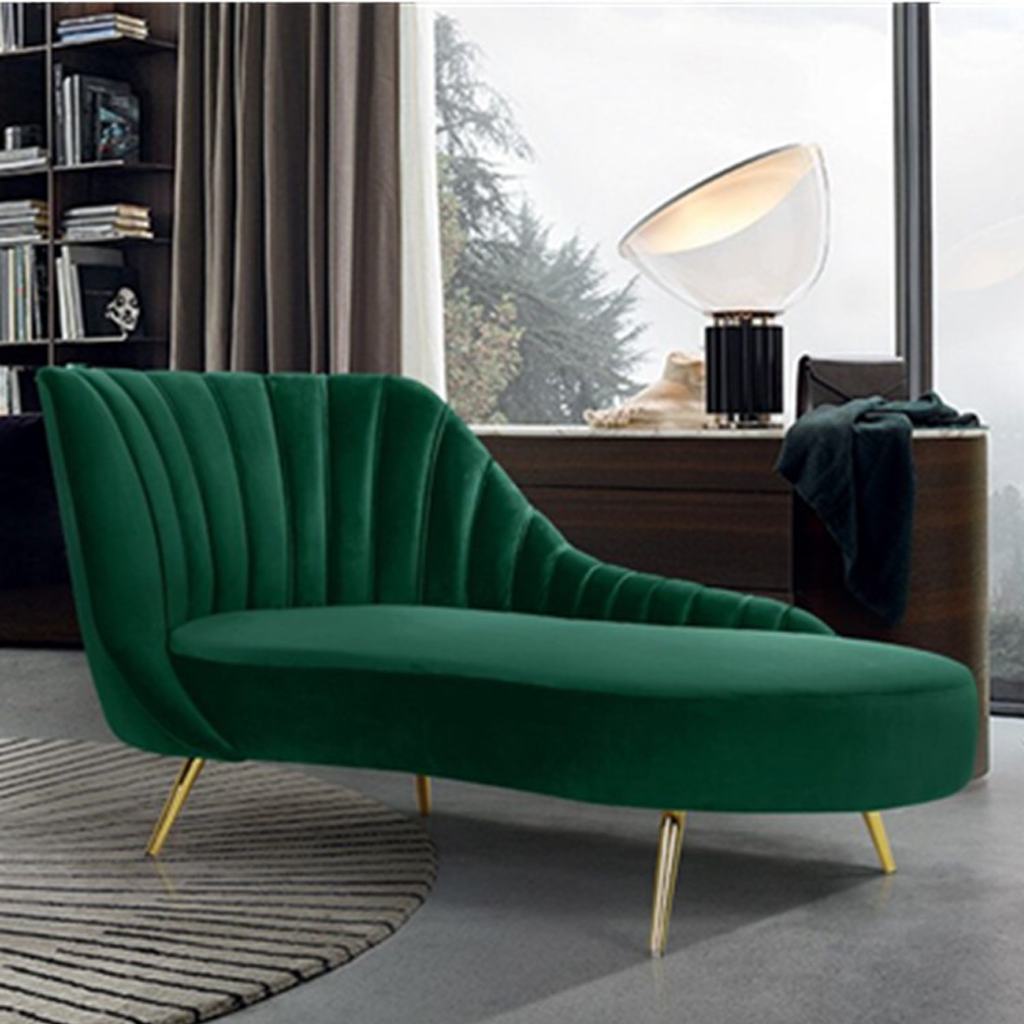 Contemporary Velvet Sofa Bed - Homio Decor