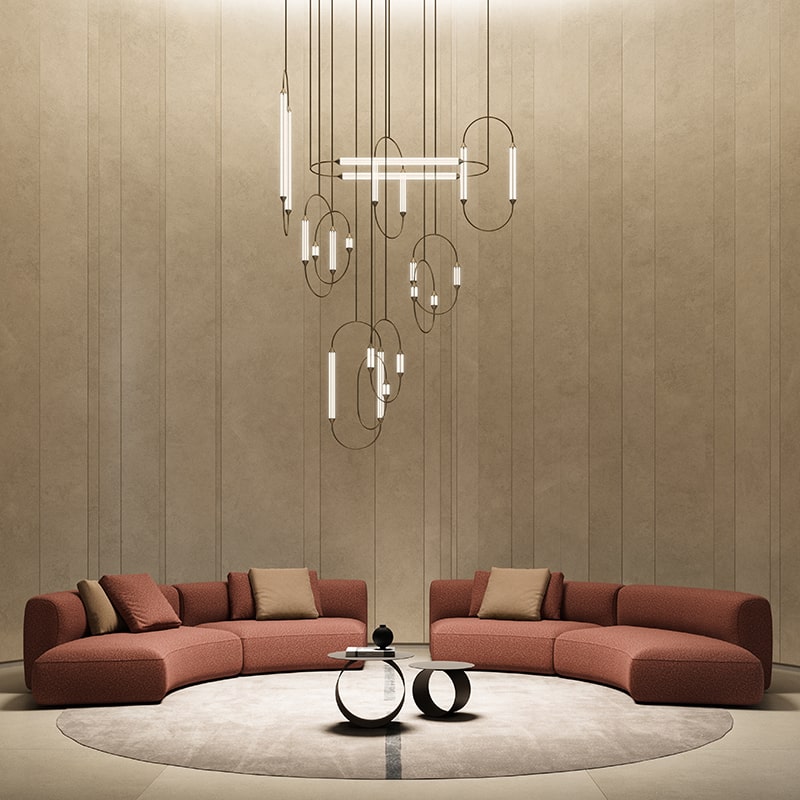 Cosy Curve Sofa - Homio Decor
