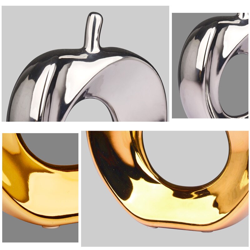 Modern Apple Ornament - Homio Decor