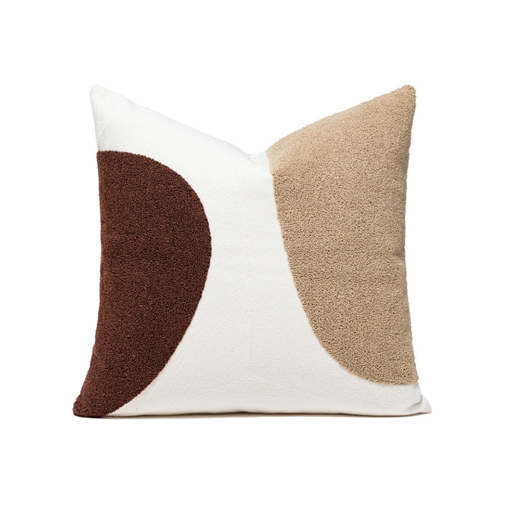 Nordic Knitted Leather Pillowcase - Homio Decor