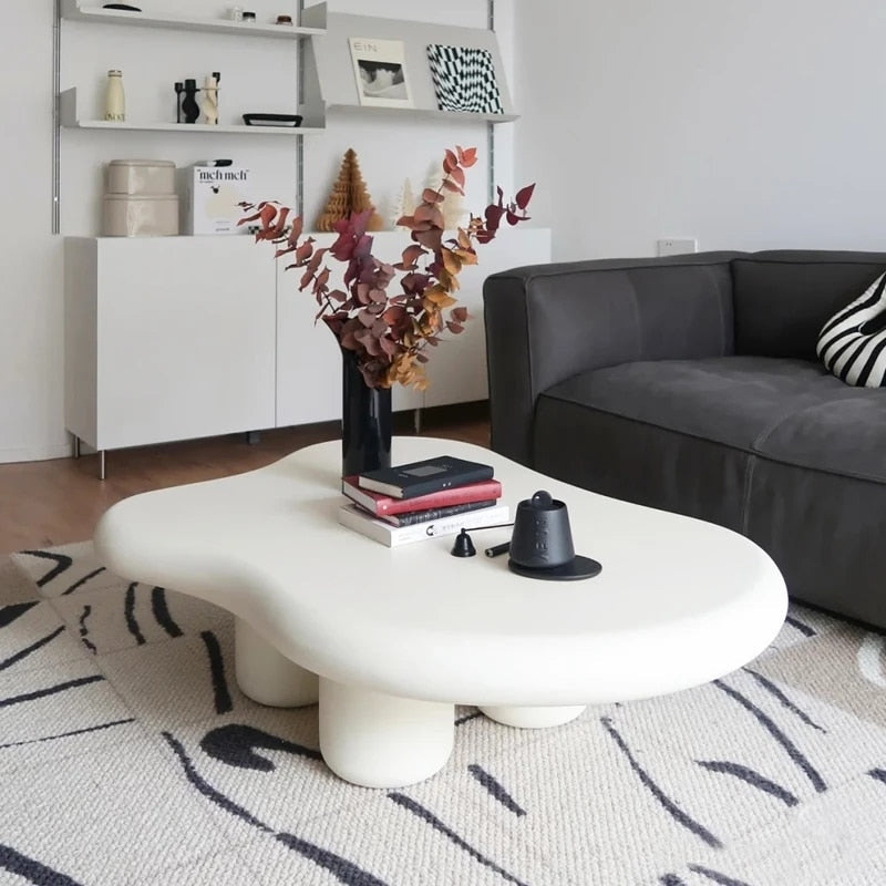 Minimalist Wabi-Sabi Style Coffee Table - Homio Decor