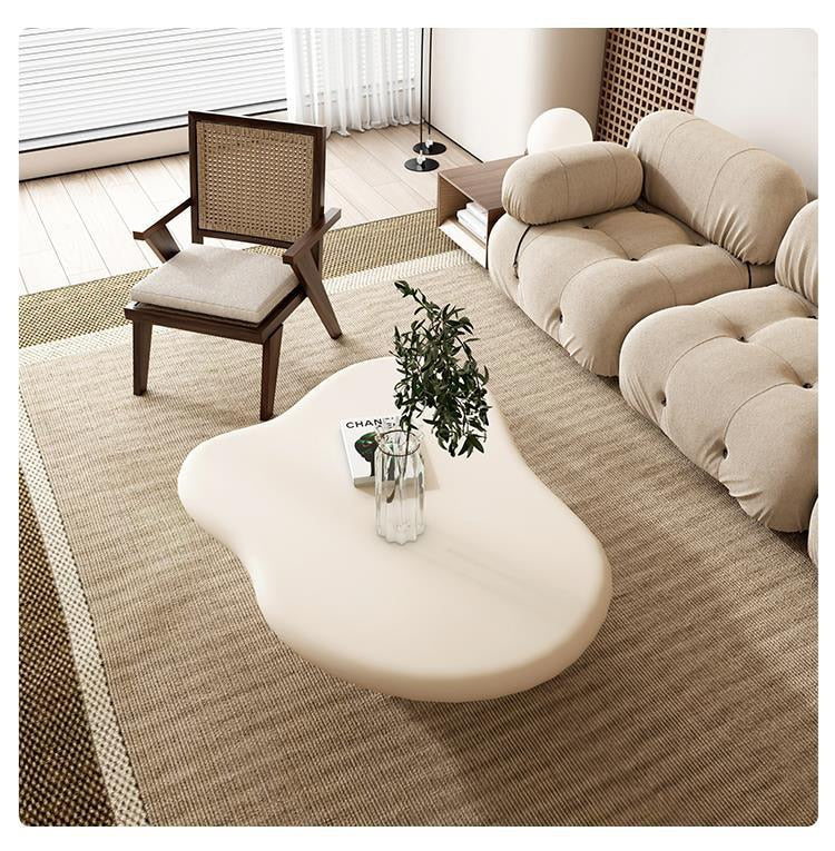 Minimalist Wabi-Sabi Style Coffee Table - Homio Decor