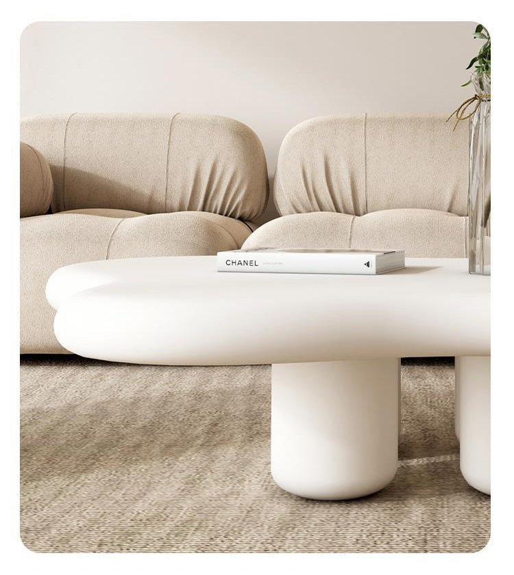Minimalist Wabi-Sabi Style Coffee Table - Homio Decor
