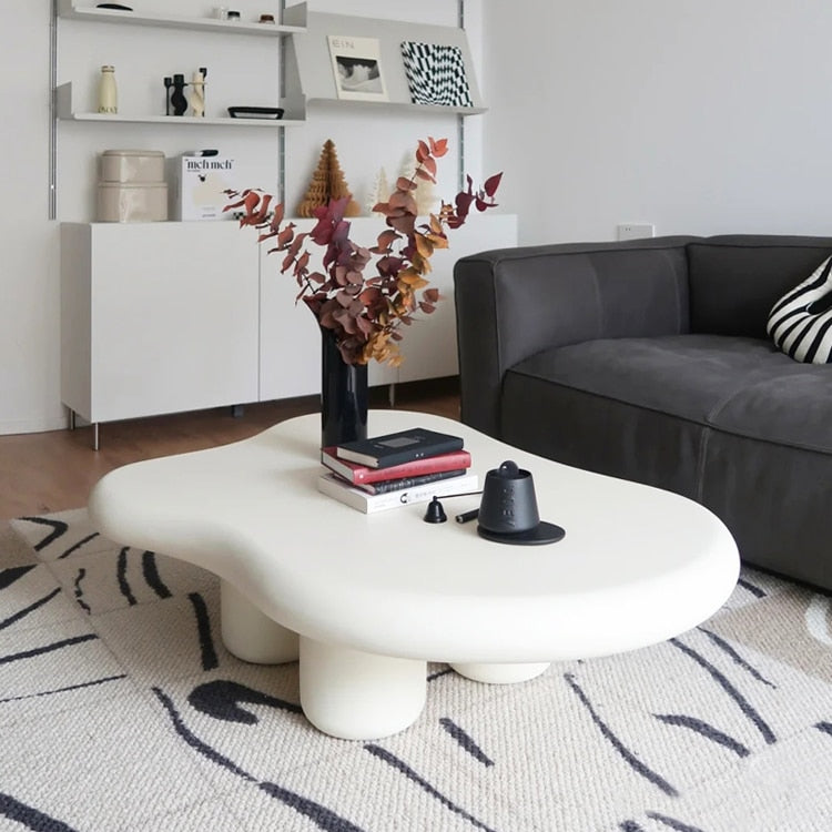 Minimalist Wabi-Sabi Style Coffee Table - Homio Decor