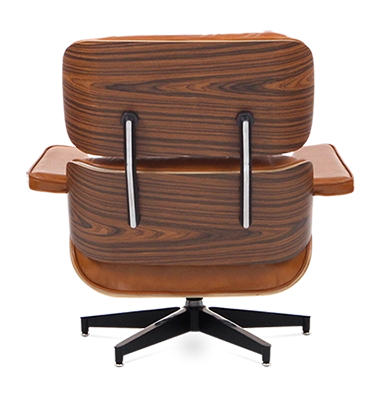 Eames Lounge Chair & Ottoman - Cognac - Homio Decor