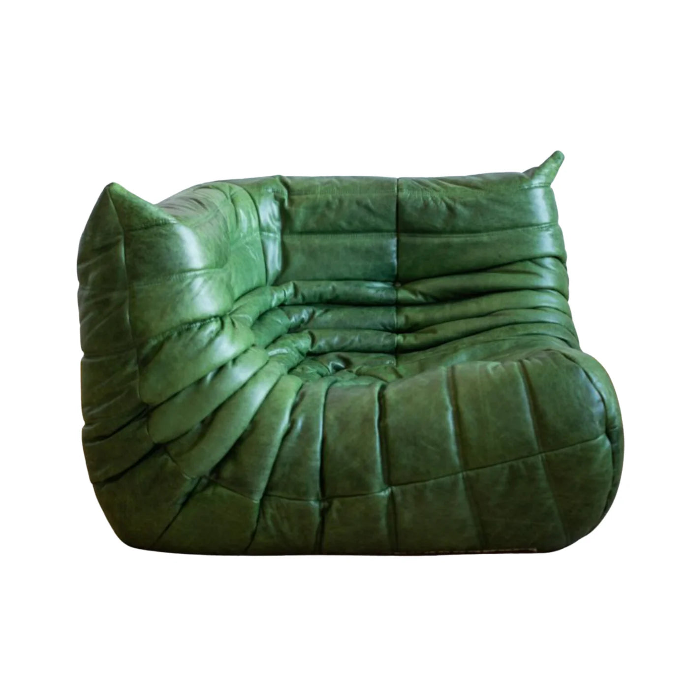 Togo Fireside Leather Chair (Corner Module) - Homio Decor