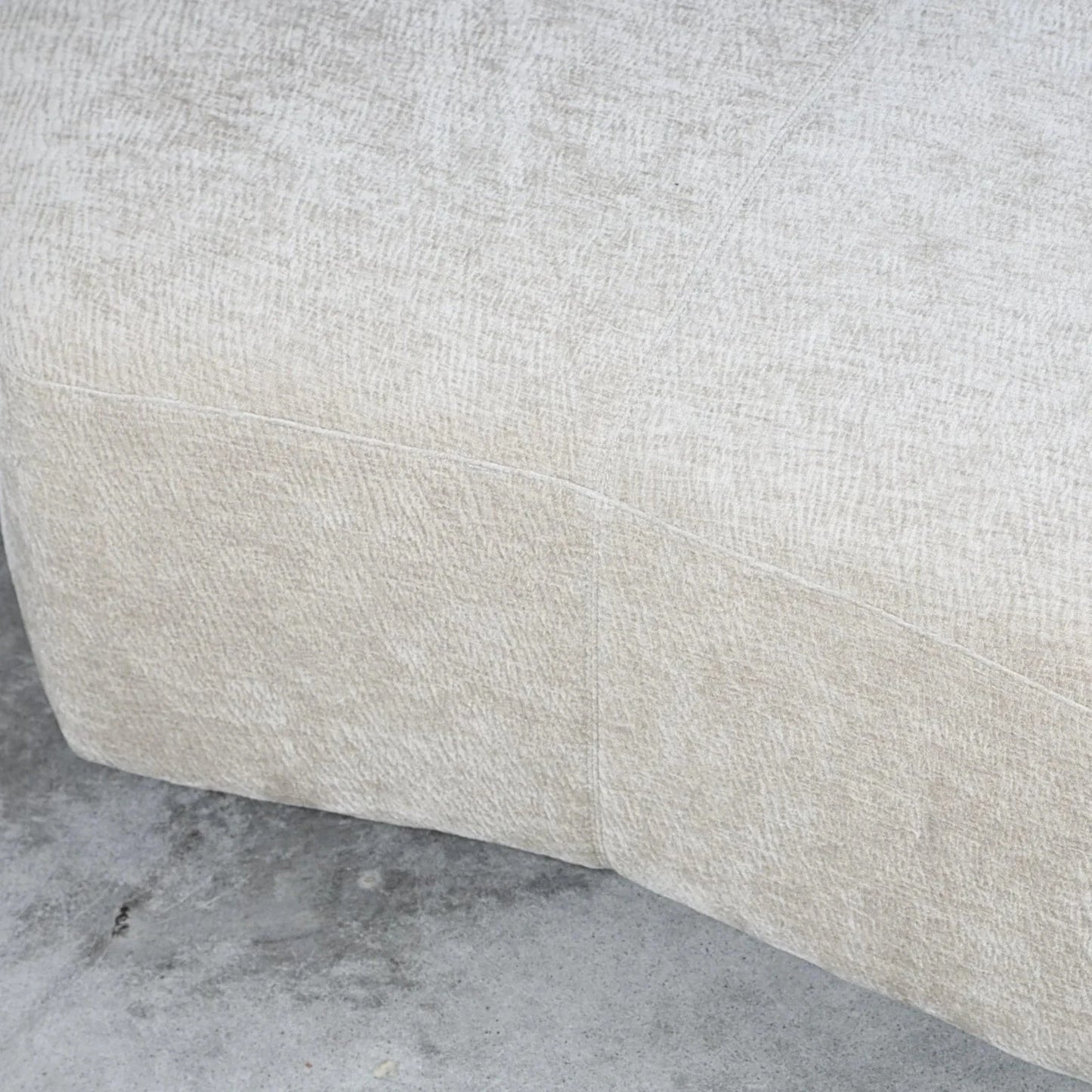 Homio Decor Frost White Petal Sofa Modular - Set of 3