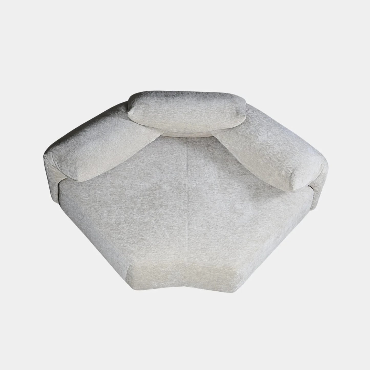 Homio Decor Frost White Petal Sofa Modular - Set of 3