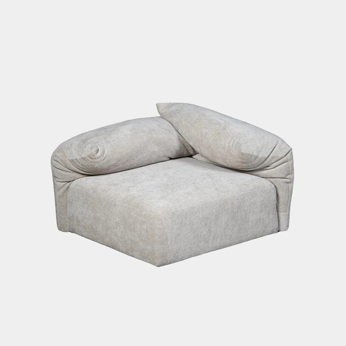 Homio Decor Frost White Petal Sofa Modular - Set of 3