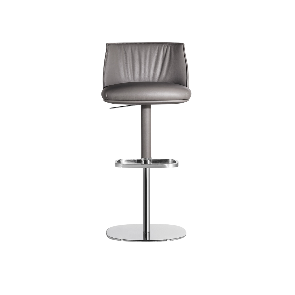 Homio Decor Gray Avanti Bar Stool