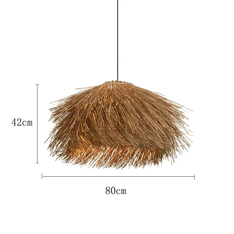 Wabi-Sabi Hand Woven Pendant - Homio Decor