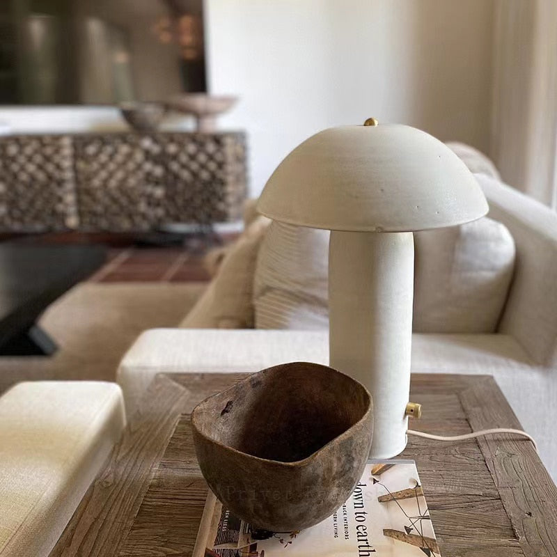 Large Wabi-Sabi Table Lamp - Homio Decor