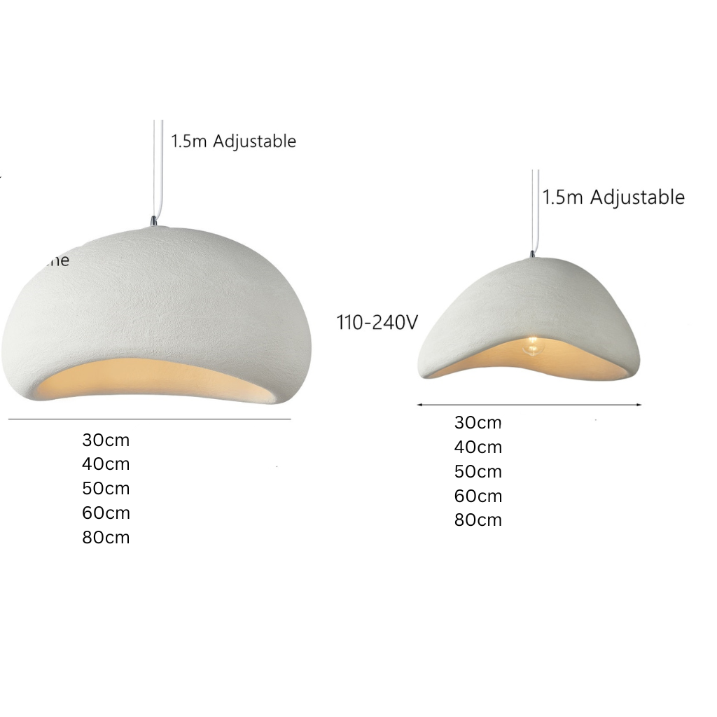 Wabi-Sabi Seiling Pendant Lamp - Homio Decor
