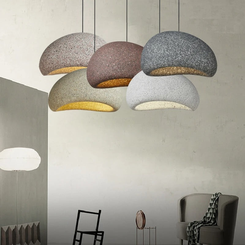 Wabi-Sabi Seiling Pendant Lamp (Textured) - Homio Decor