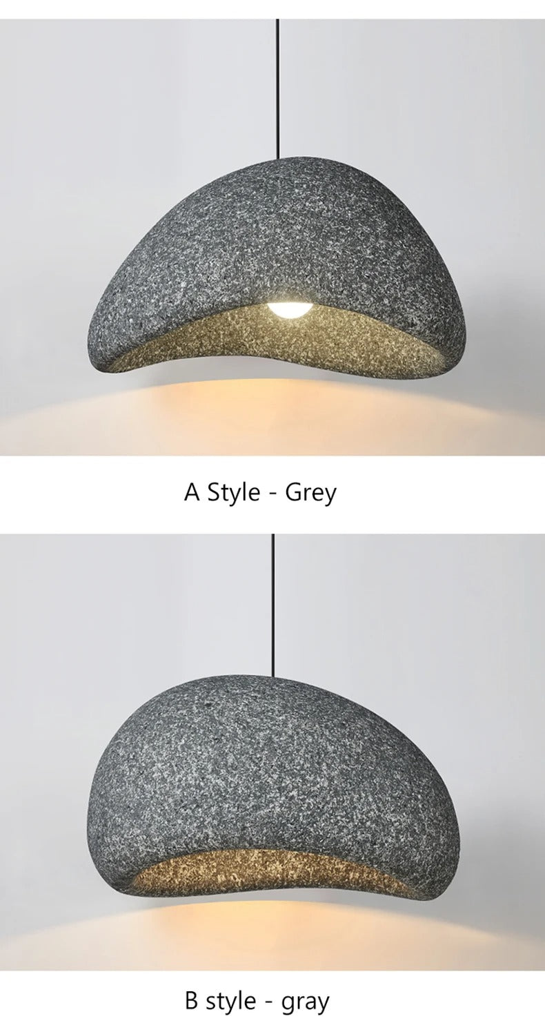 Wabi-Sabi Seiling Pendant Lamp (Textured) - Homio Decor