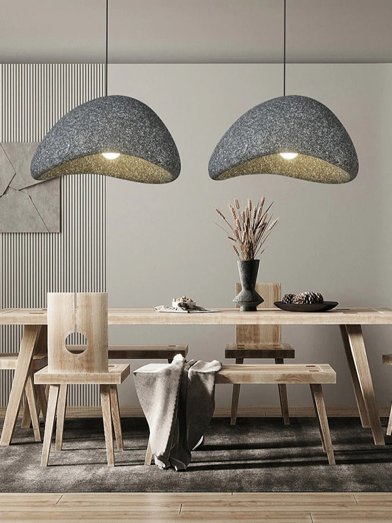 Wabi-Sabi Seiling Pendant Lamp (Textured) - Homio Decor