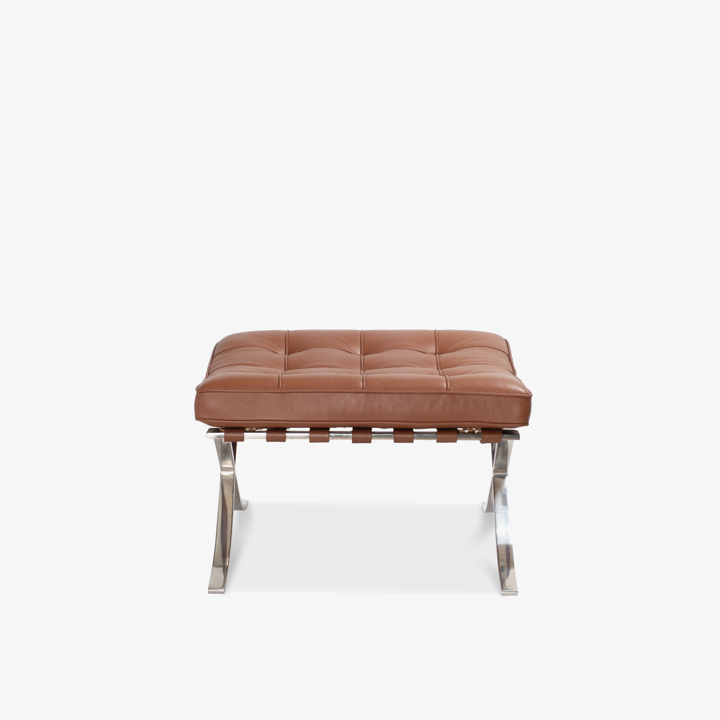 Barcelona Chair - Leather (Brown) - Homio Decor