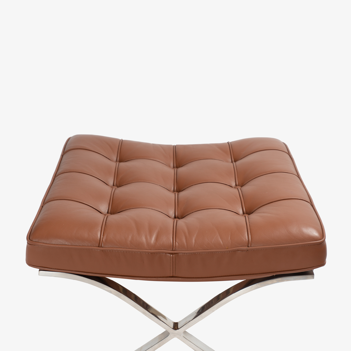 Barcelona Chair - Leather (Brown) - Homio Decor