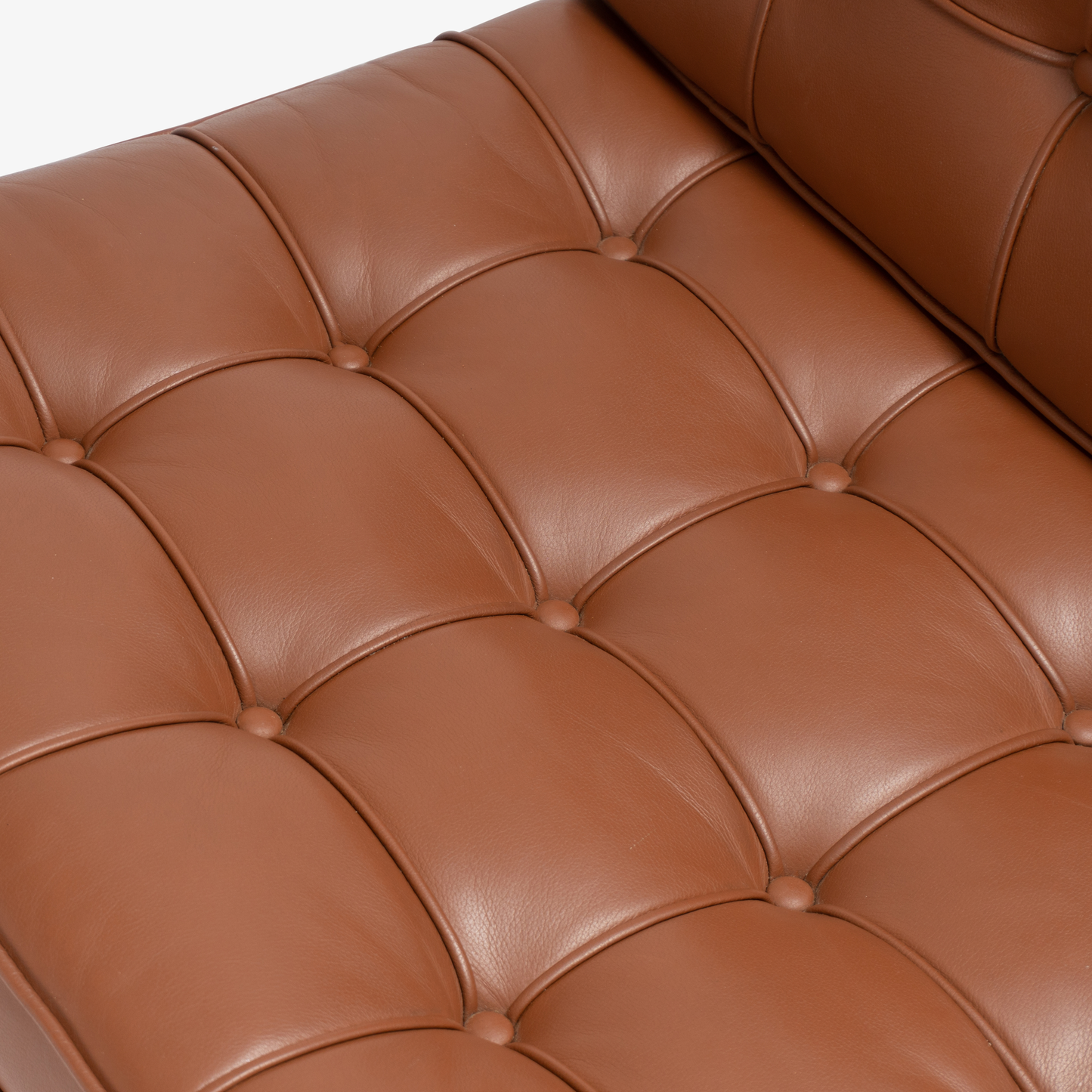 Barcelona Chair - Leather (Brown) - Homio Decor