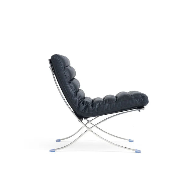 Barcelona Style Lounge Chair (Black) - Homio Decor