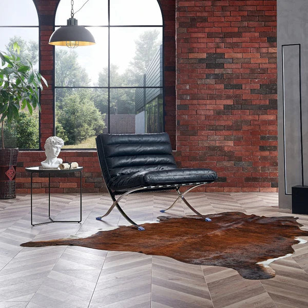 Barcelona Style Lounge Chair (Black) - Homio Decor