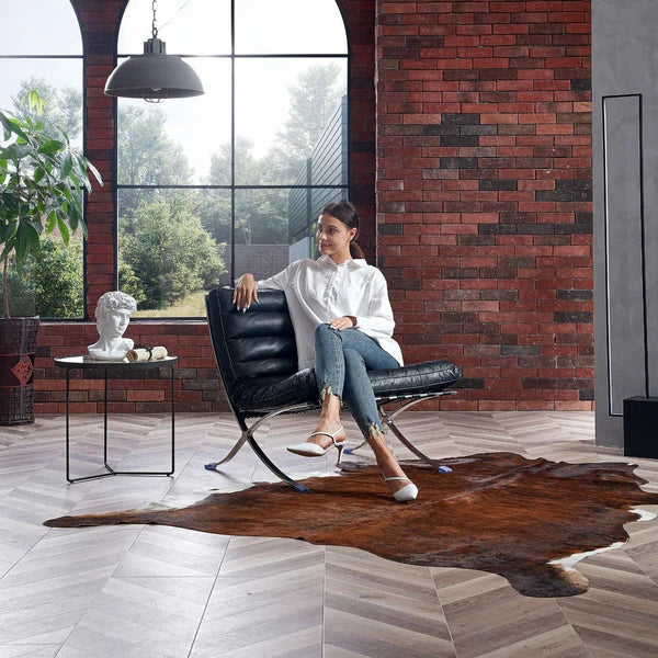 Barcelona Style Lounge Chair (Black) - Homio Decor