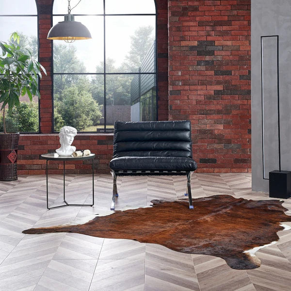 Barcelona Style Lounge Chair (Black) - Homio Decor