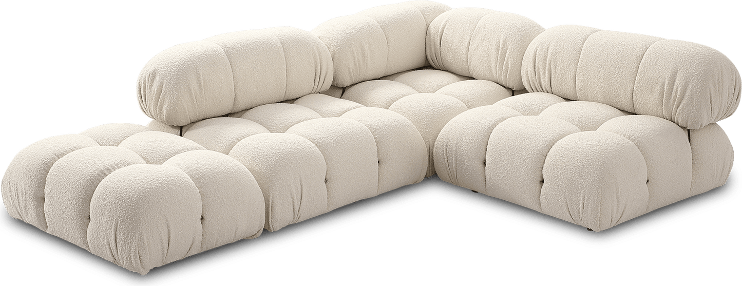 Camaleonda Lounge Sofa - Creamy Boucle - Homio Decor