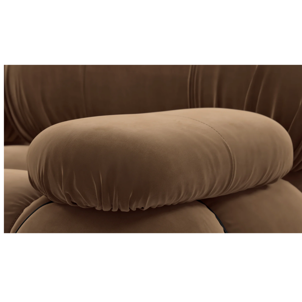 Camaleonda Sofa - Chocolate Brown (Velvet) - Homio Decor